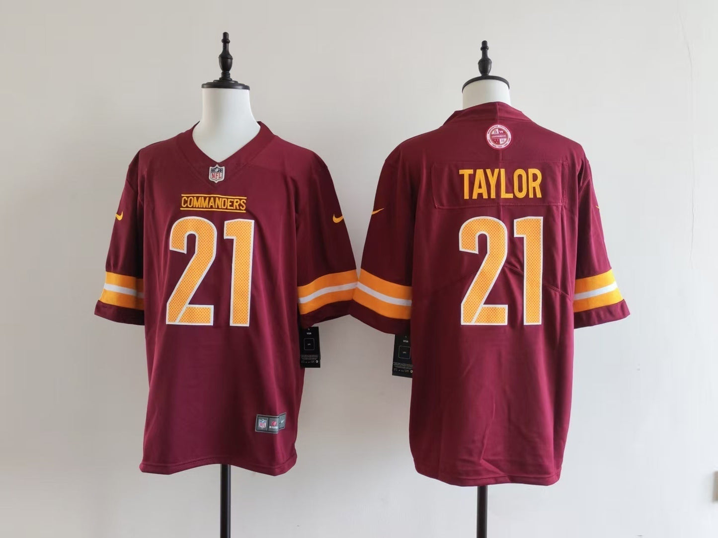 Men's Washington Redskins Sean Taylor Jersey-Red