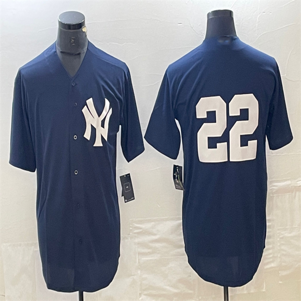 Los Angeles Dodgers #22 Juan Soto Navy Blue Home Authentic Patch Jersey Baseball Jerseys