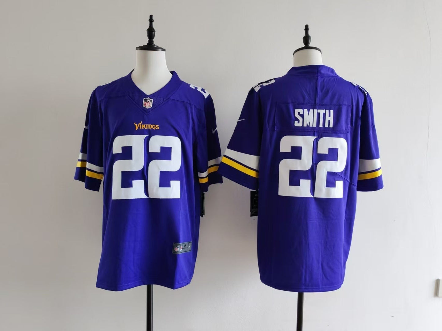 Men's Minnesota Vikings Harrison Smith  Jersey -  Purple#22