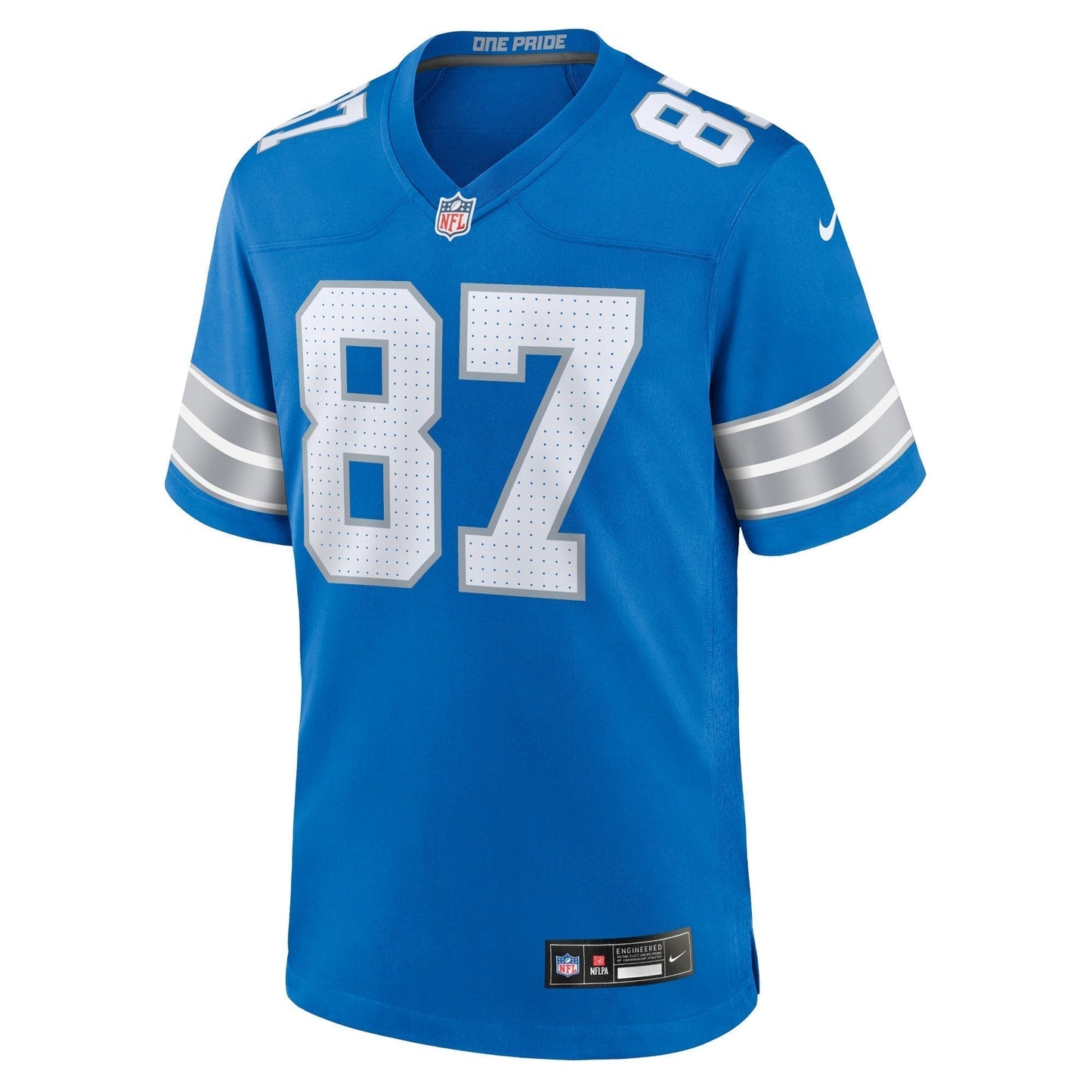 Sam LaPorta Detroit Lions  Game Jersey - Blue
