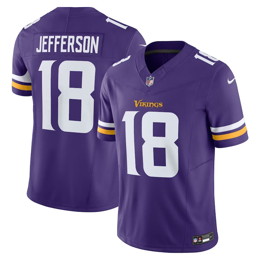 Minnesota Vikings justin jefferson  Purple VaporF.U.S.E. Limited jersey