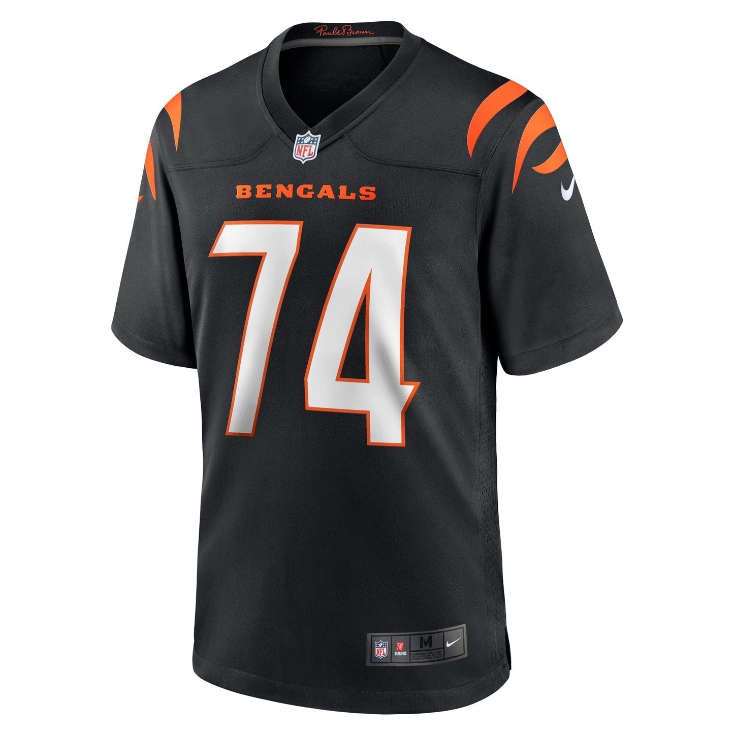 Max Scharping Cincinnati Bengals  Game   Jersey - Black