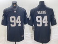 Men's Las Vegas Raiders Christian Wilkins Black Game Jersey