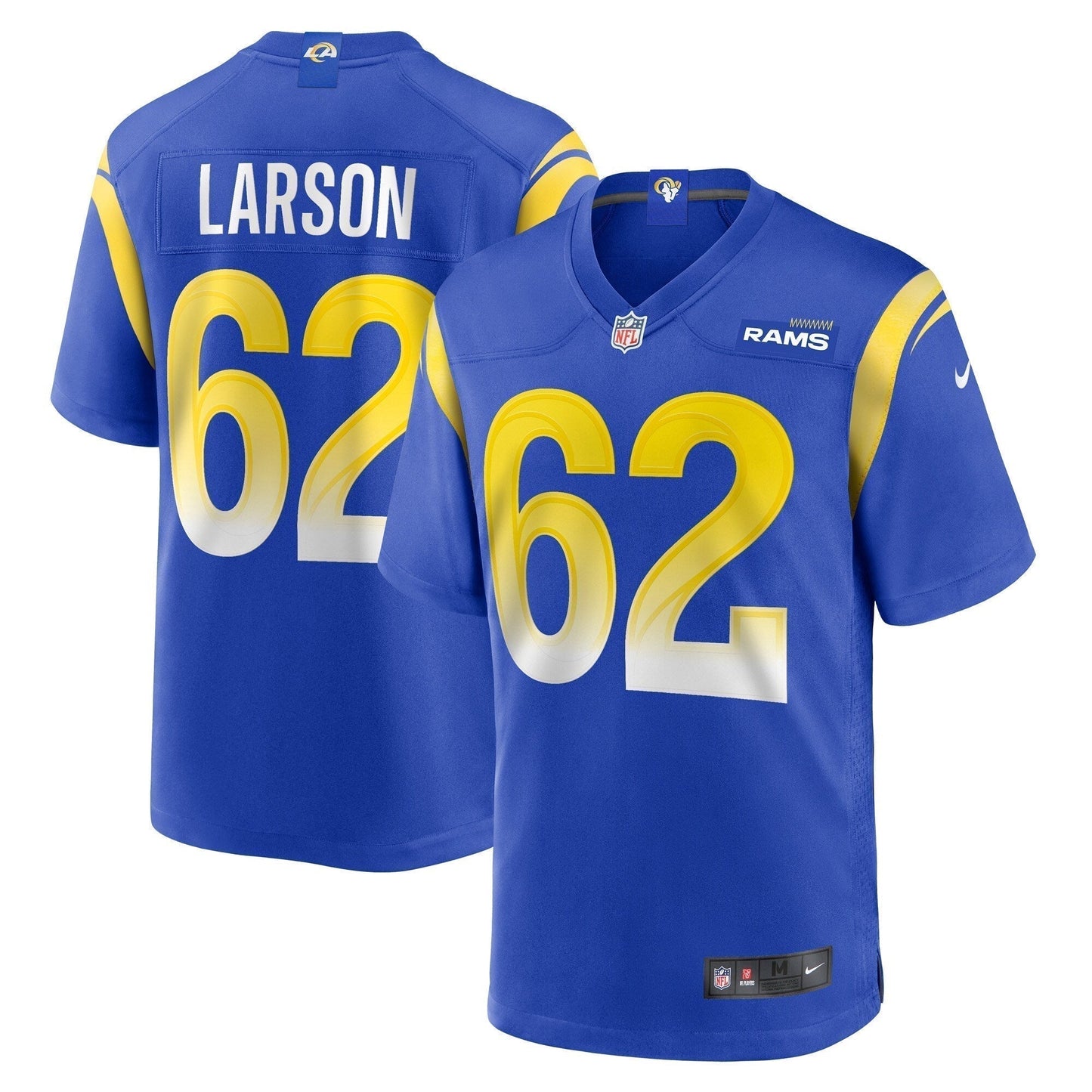 Blake Larson Los Angeles Rams  Game Jersey -  Royal