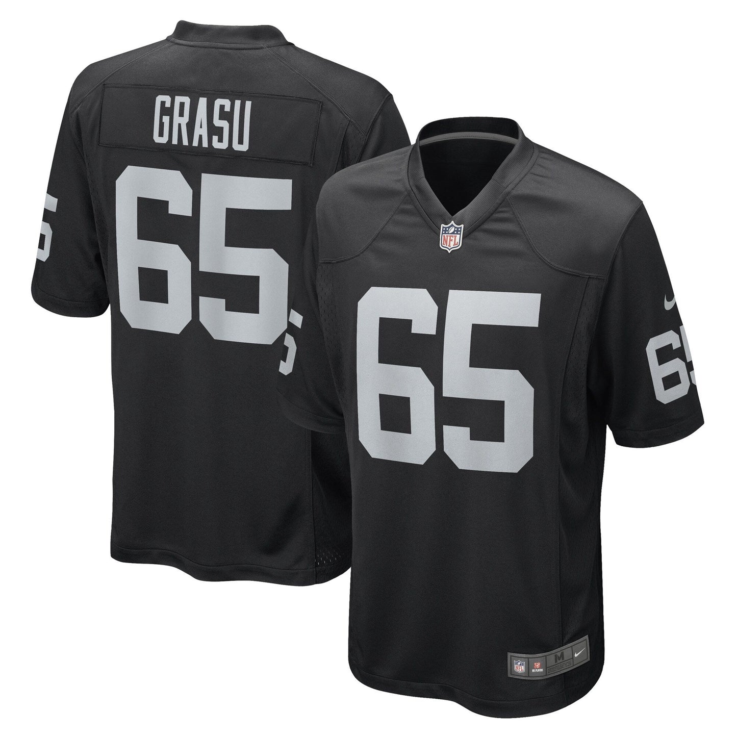 Hroniss Grasu Las Vegas Raiders  Game   Jersey - Black