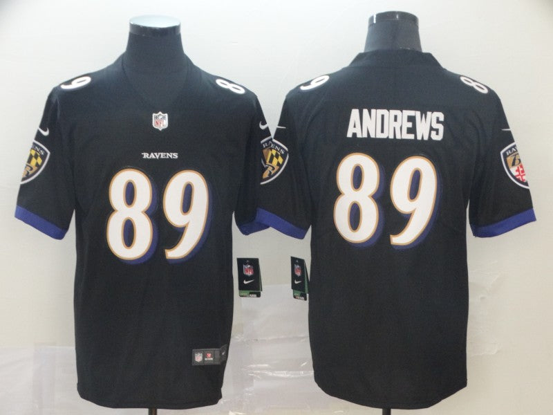 Men's Baltimore Ravens Mark Andrews Black Vapor Limited Jersey