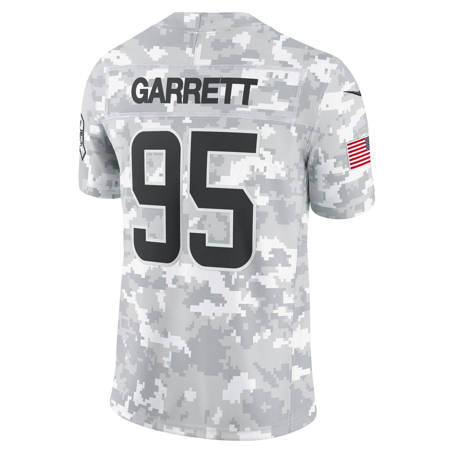 Myles Garrett Cleveland Browns  2024 Salute to Service Limited Jersey - Arctic Camo
