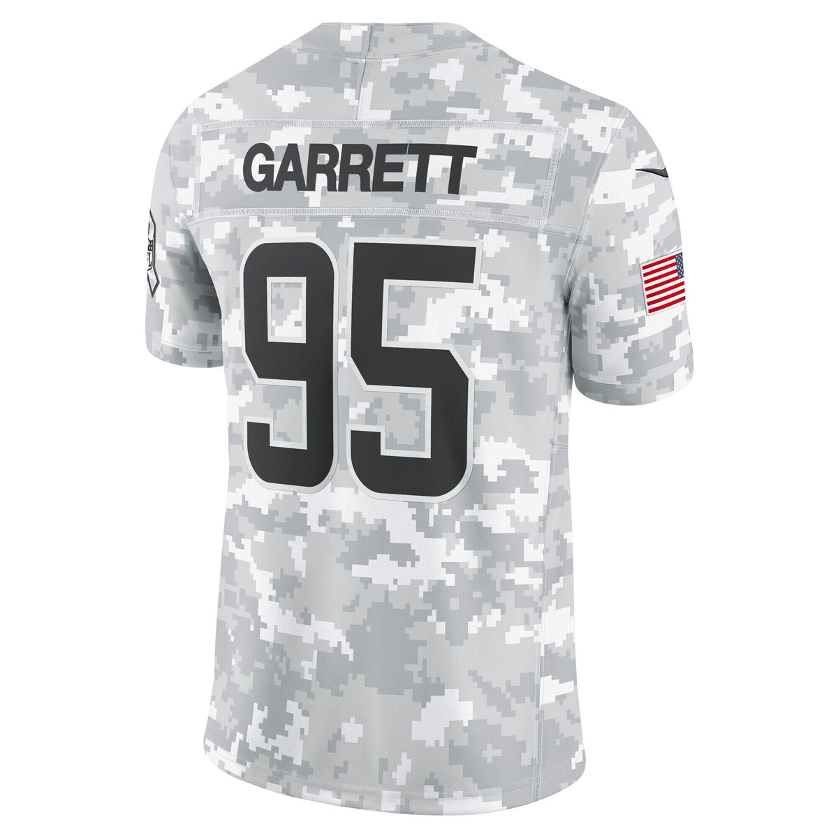 Myles Garrett Cleveland Browns  2024 Salute to Service Limited Jersey - Arctic Camo