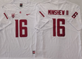 Men's Washington State Cougars Gardner Minshew II #16 White Game Jersey
