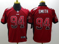 Men's San Francisco 49ers Justin Smith #94 Red Game Jersey1