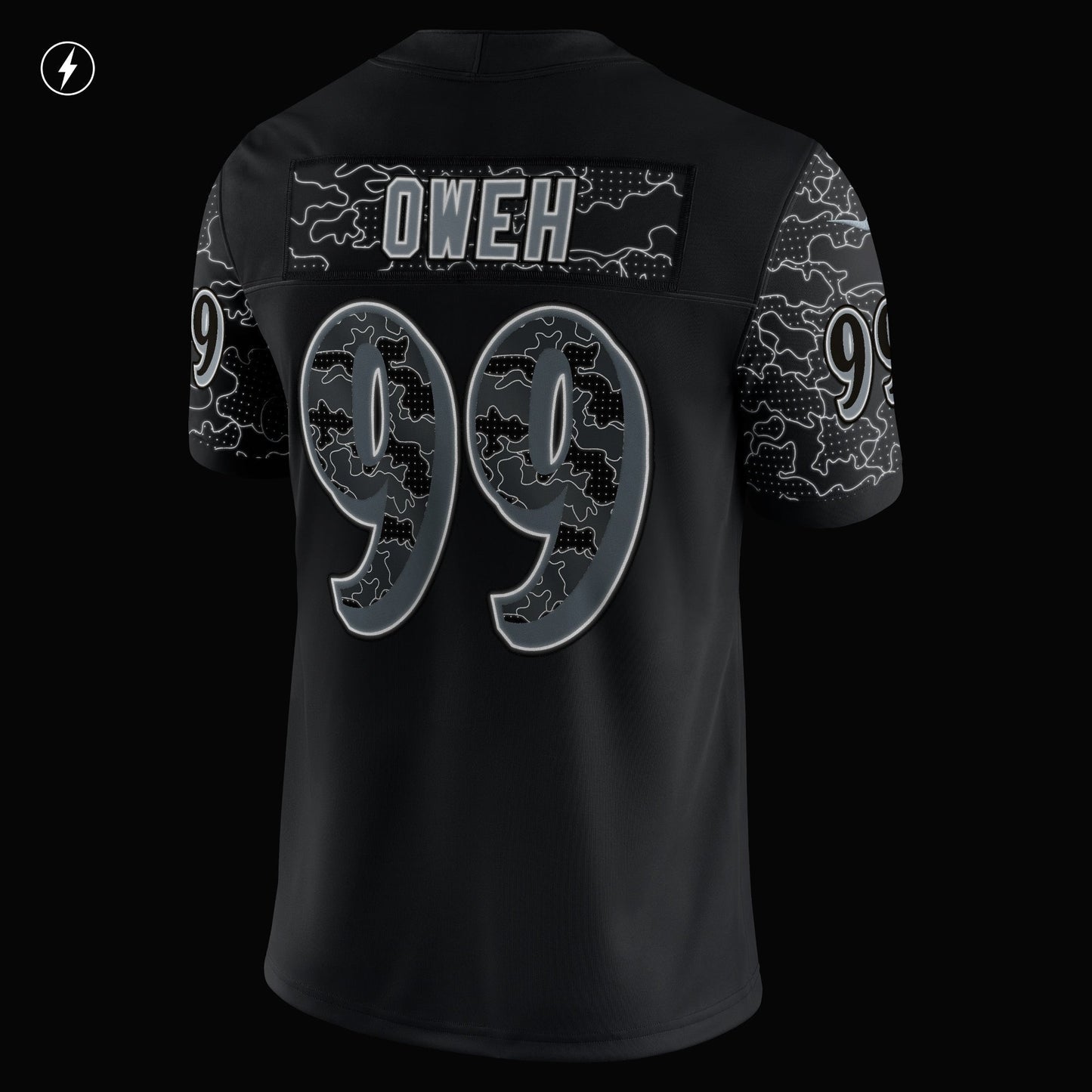 Odafe Oweh Baltimore Ravens  RFLCTV Limited Jersey - Black