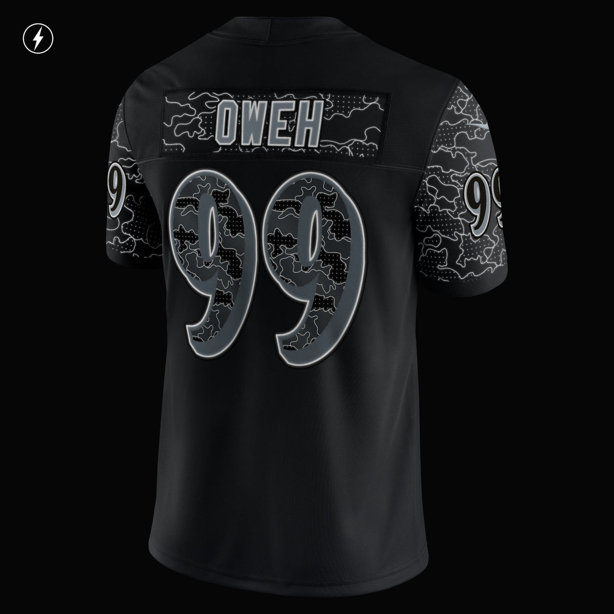 Odafe Oweh Baltimore Ravens  RFLCTV Limited Jersey - Black