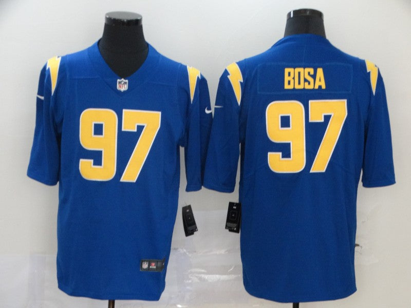 Men's Los Angeles Chargers Joey Bosa #97 Blue 2nd Alternate Game Jersey1