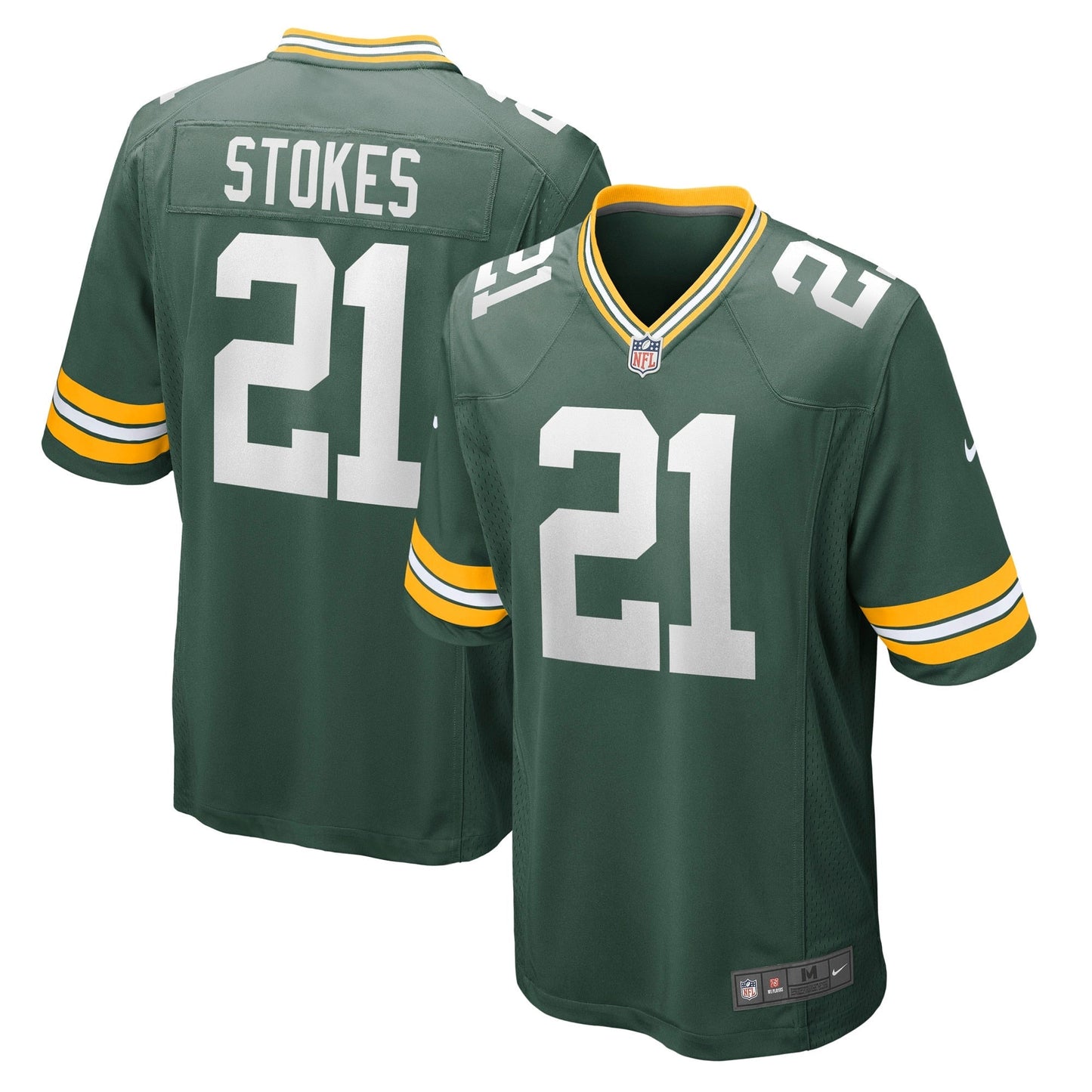 Eric Stokes Green Bay Packers    Game Jersey - Green