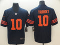 Men's Chicago Bears Mitch Trubisky Navy Game Player Jersey