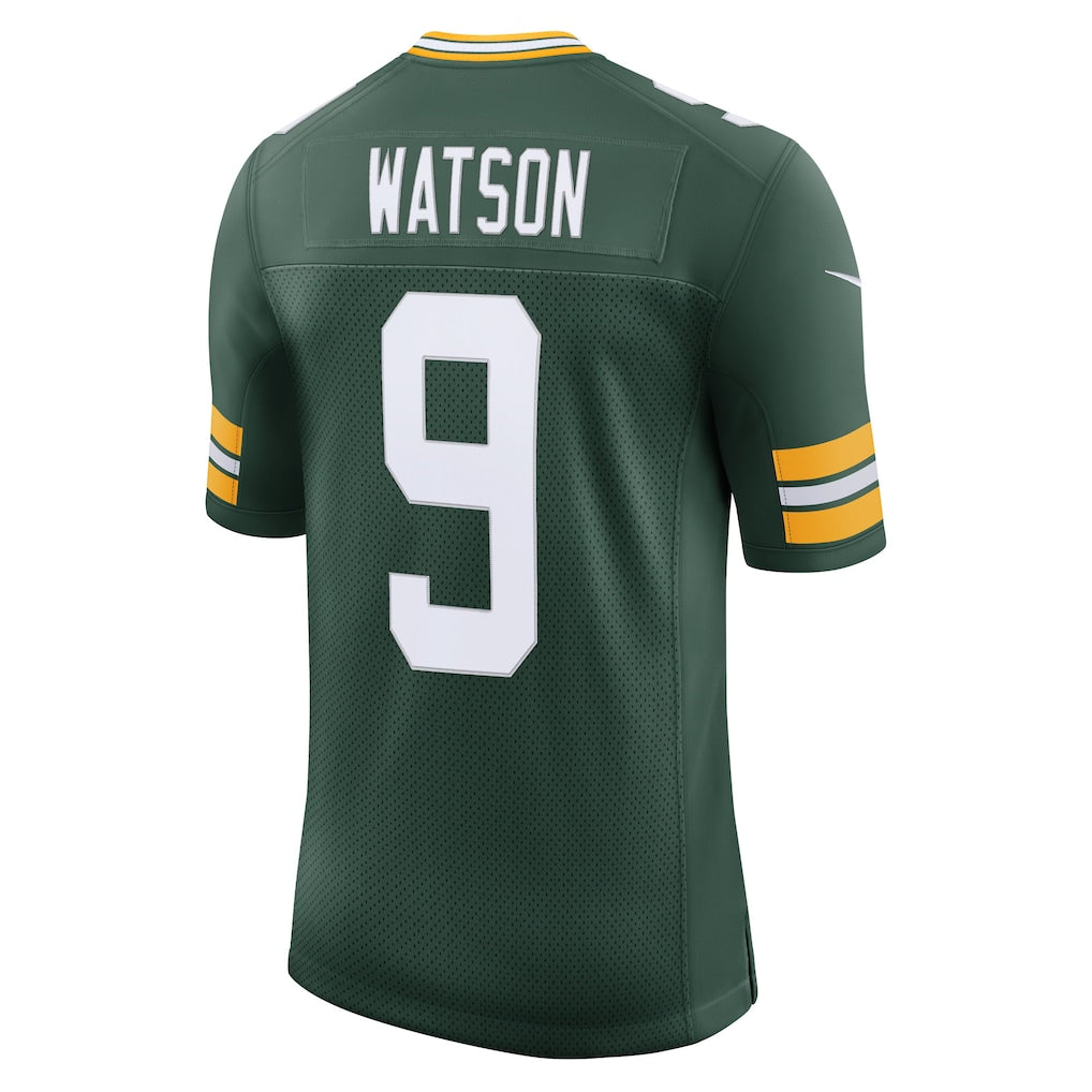 GB. Packers #9 Christian Watson Vapor Untouchable Limited Jersey