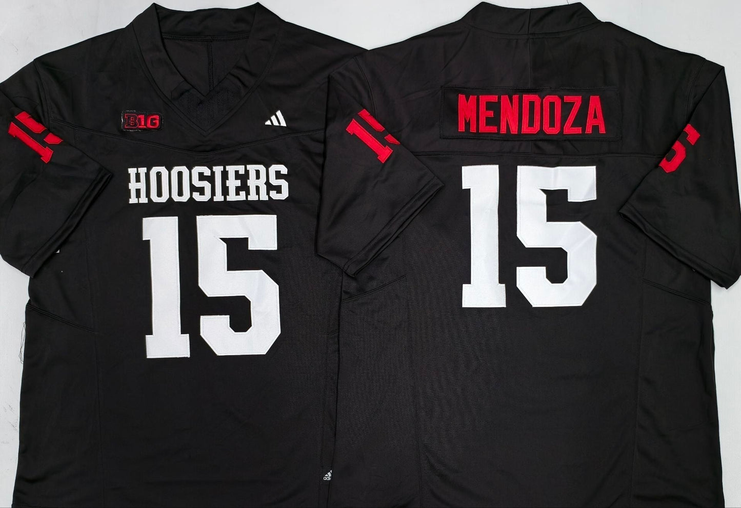 Men's Indiana Hoosiers Fernando Mendoza Black Player Game Jersey