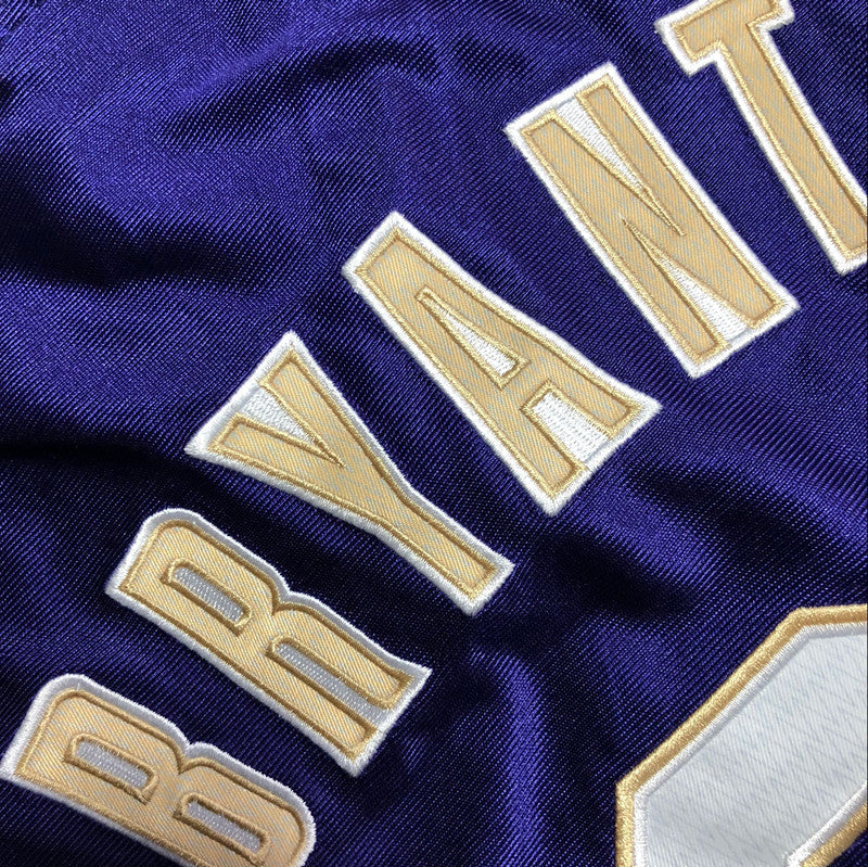 Kobe Bryant 2020 Hall of Fame Purple Fully Embroidered 8# Jersey