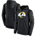 Men's Los Angeles Rams NFL 2021 Salute to Service Hoodie1 Black