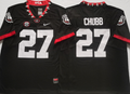 Men's Georgia Bulldogs Nick Chubb Black Player Game Jersey