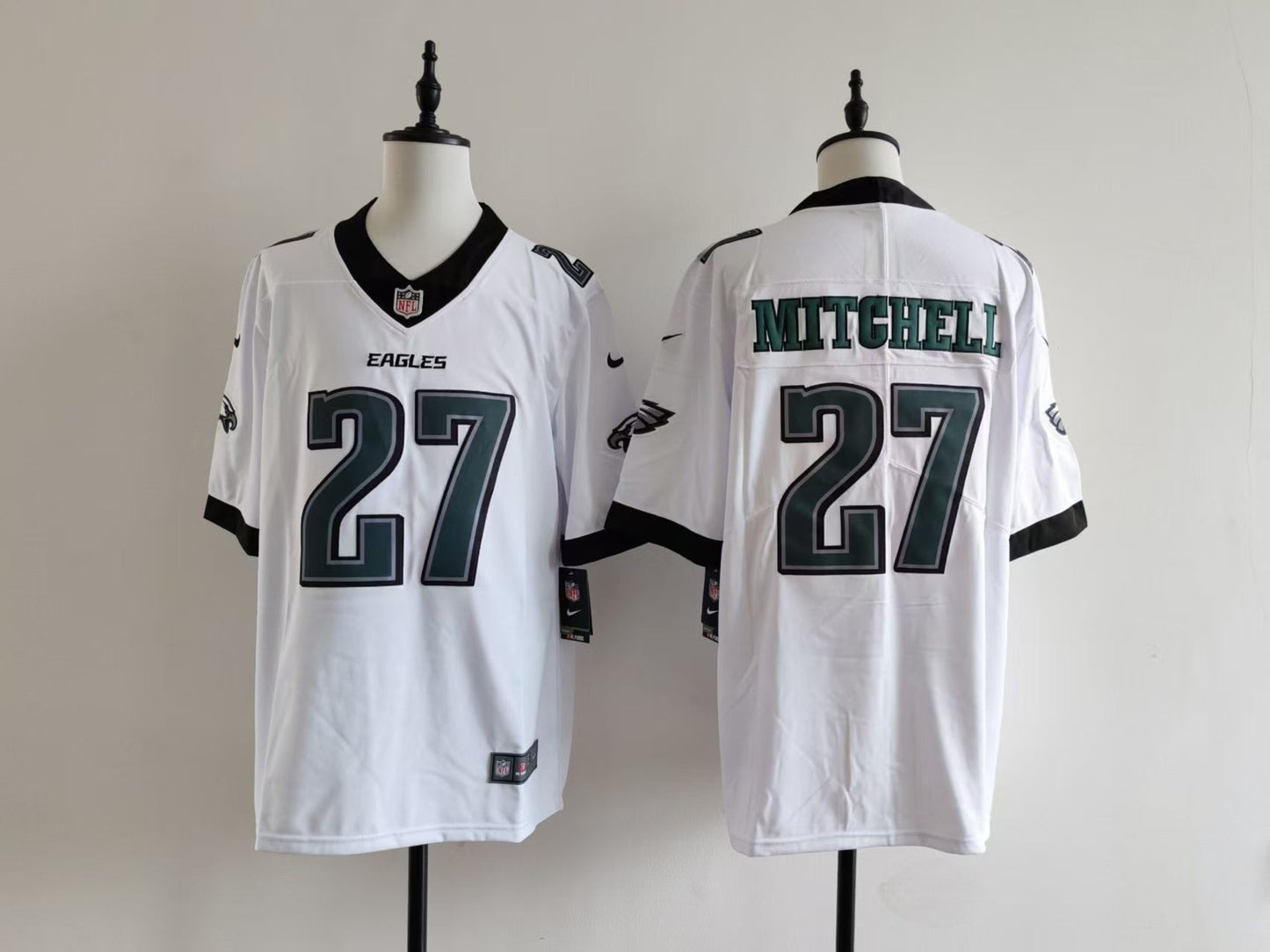 Men's Philadelphia Eagles Quinyon Mitchell  Jersey-white