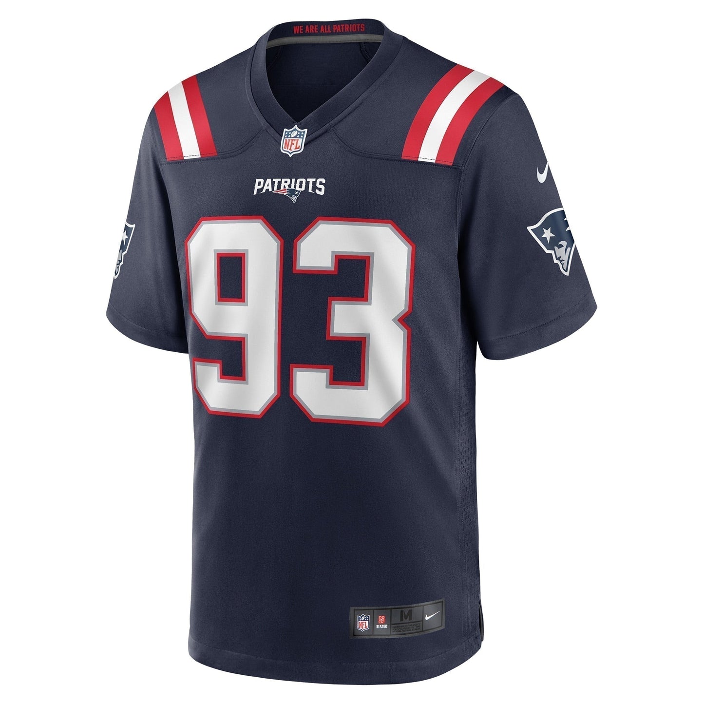 Richard Seymour New England Patriots  Retired   Game Jersey - Navy
