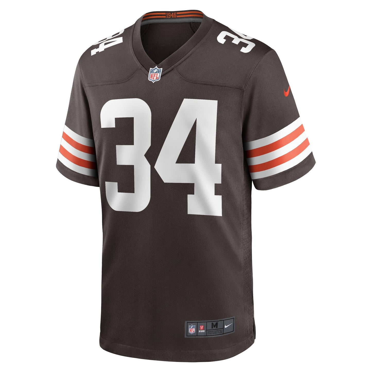 Jerome Ford Cleveland Browns  Game   Jersey - Brown