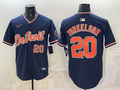Men's Detroit Tigers Spencer Torkelson #20 Navy Alternate Stadium Jersey