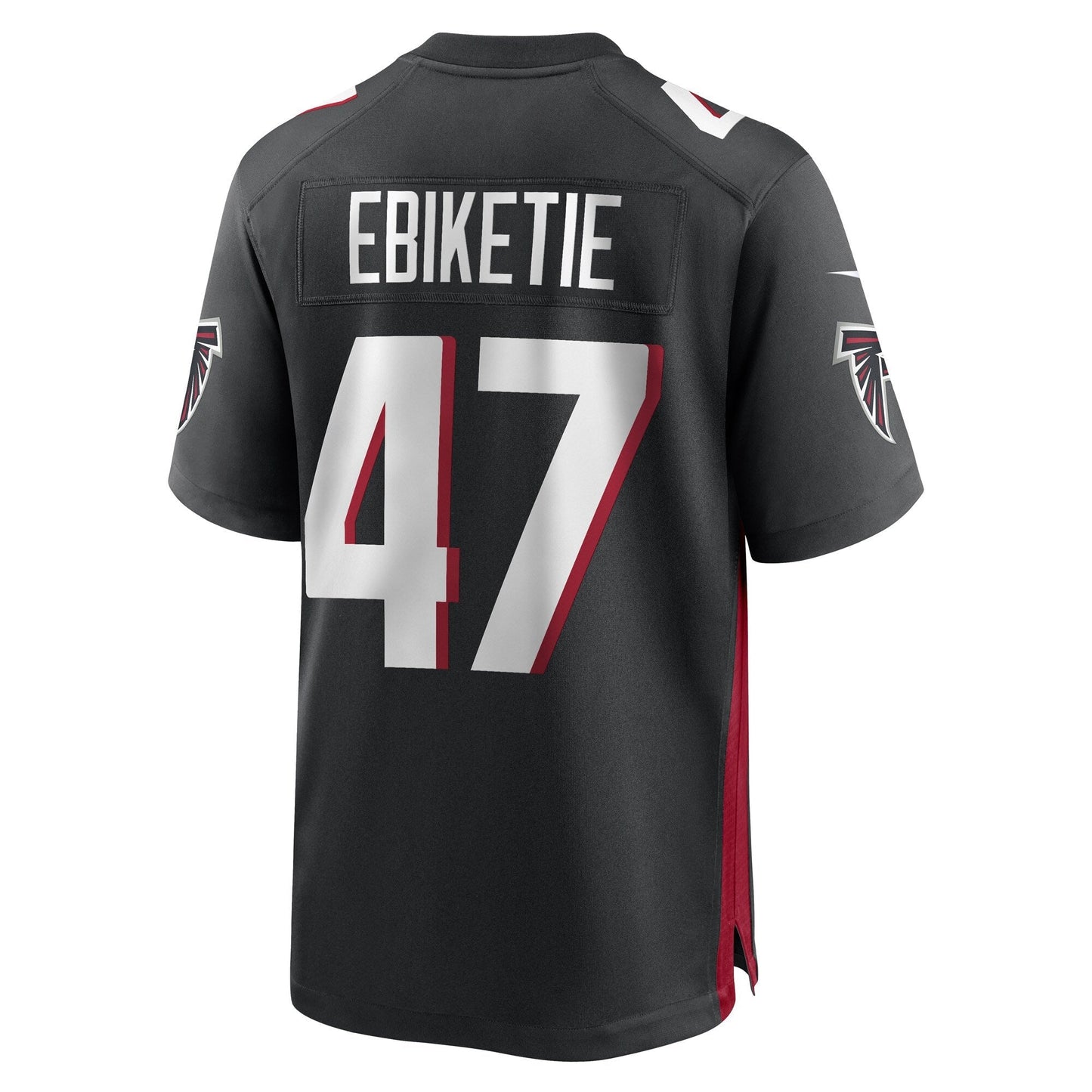 Arnold Ebiketie Atlanta Falcons  Game   Jersey - Black