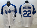 Men's Los Angeles Dodgers Clayton Kershaw White Limited Jersey