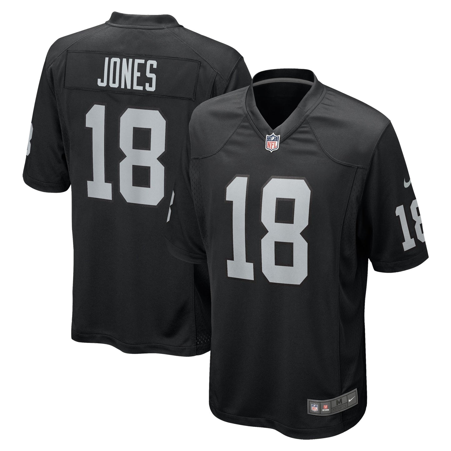 Jack Jones Las Vegas Raiders  Team Game Jersey -  Black