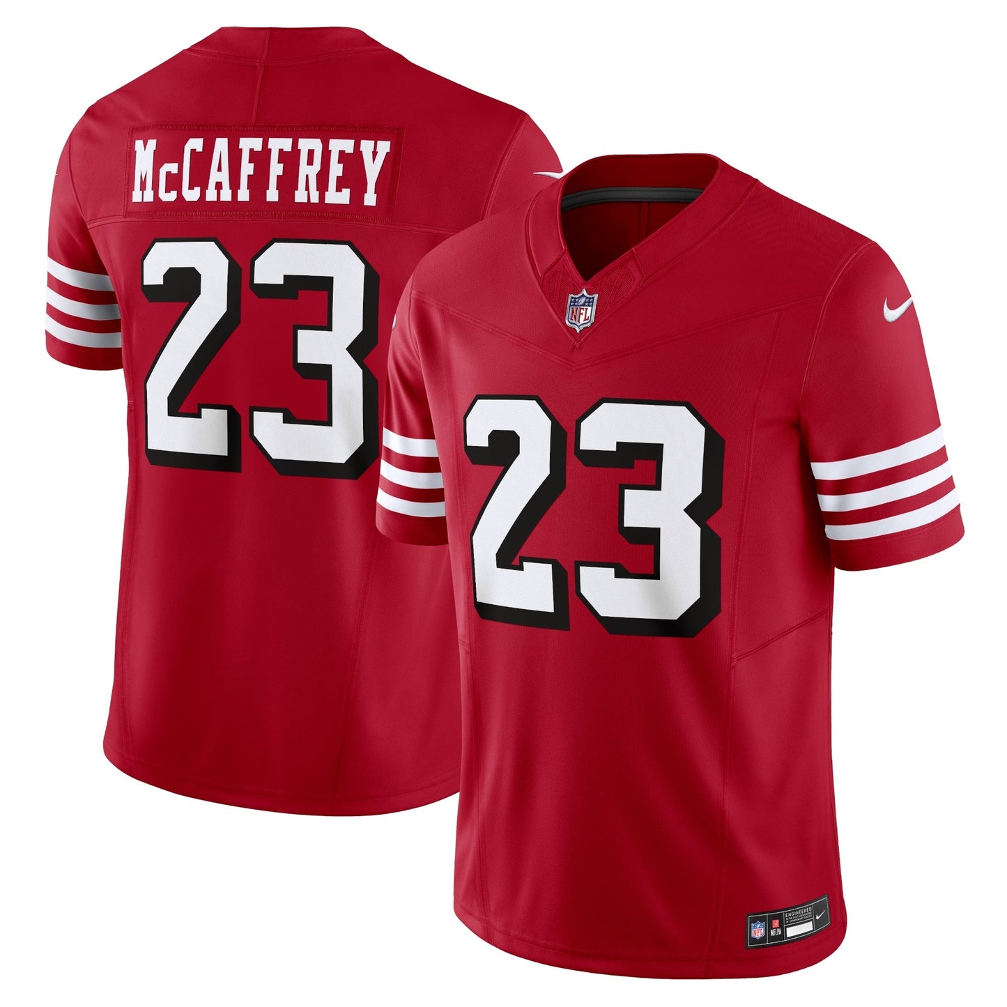 Christian McCaffrey San Francisco 49ers  Vapor F.U.S.E. Limited Jersey - Scarlet