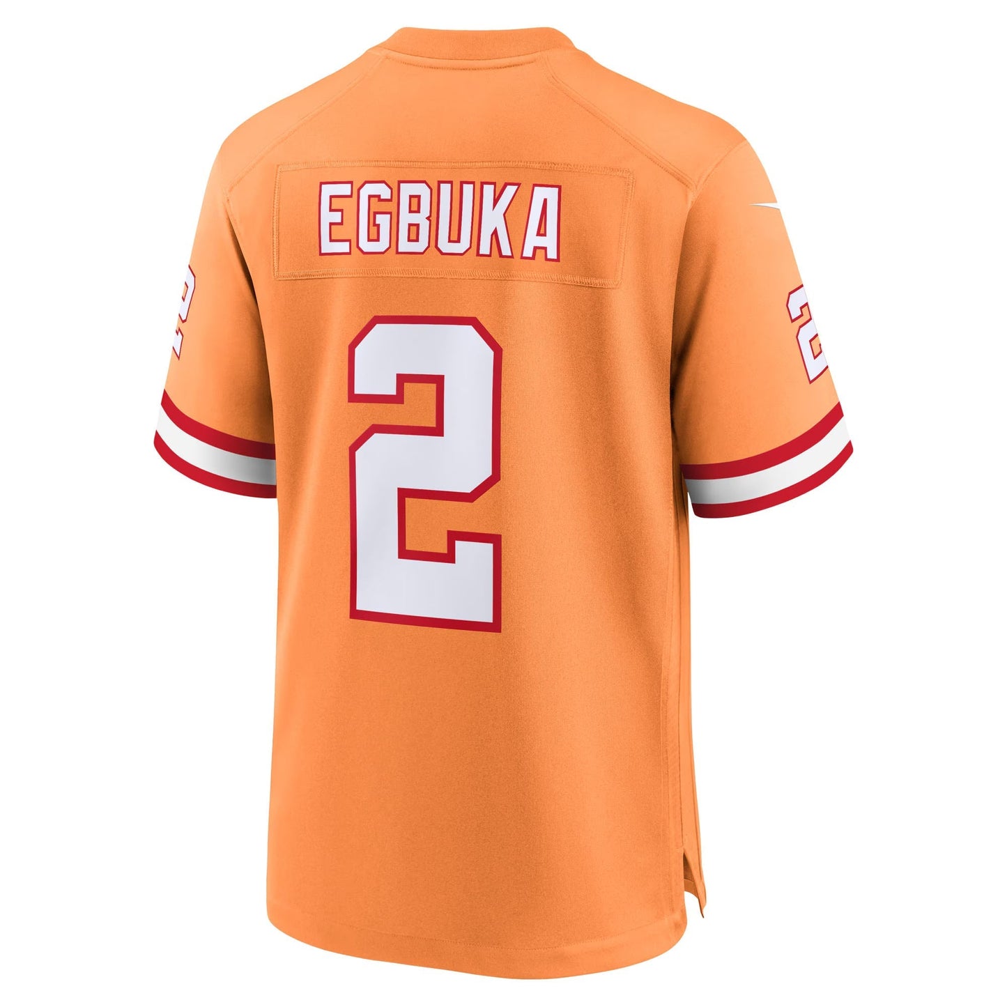 Tampa Bay Buccaneers Emeka Egbuka Creamsicle Alternate 2 50th Season Game Jersey