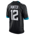 Jacksonville Jaguars Travis Hunter Black 2025 NFL Draft First Round Pick Alternate Game Player Jersey