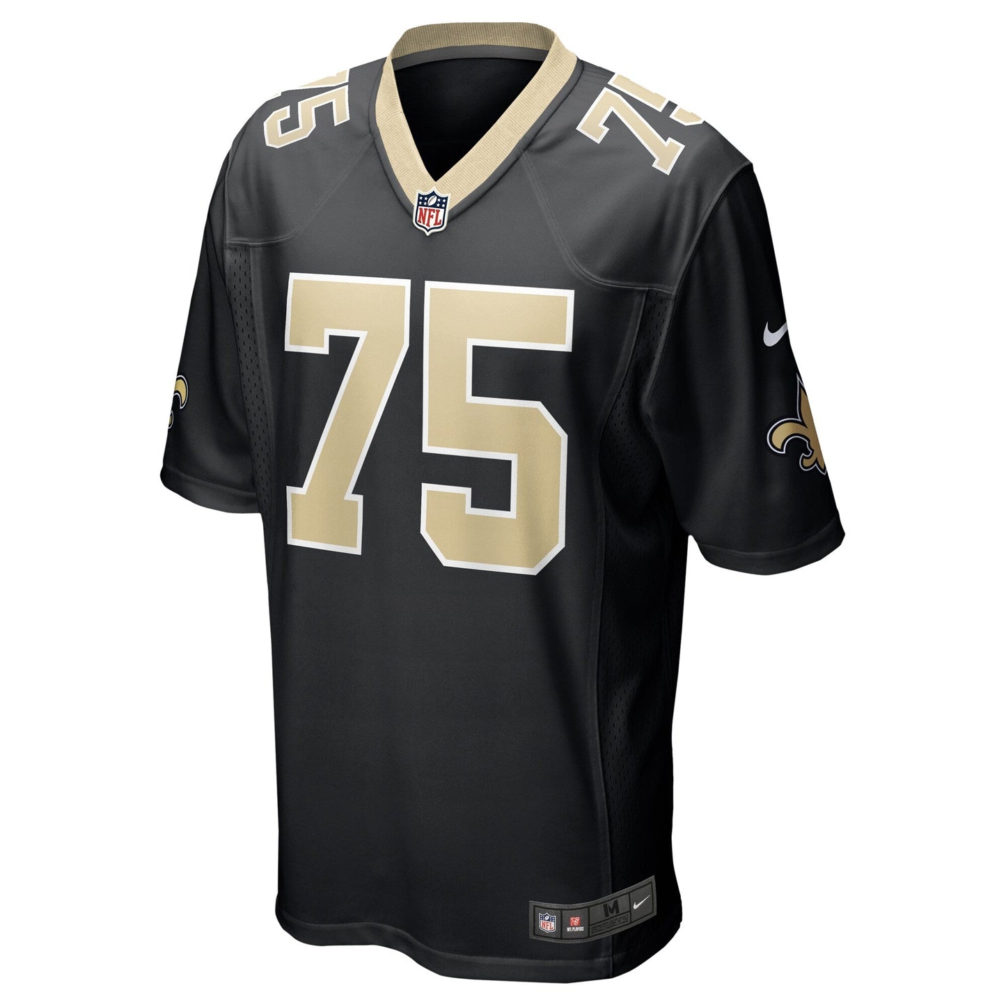 New Orleans Saints Taliese Fuaga Black Game Jersey