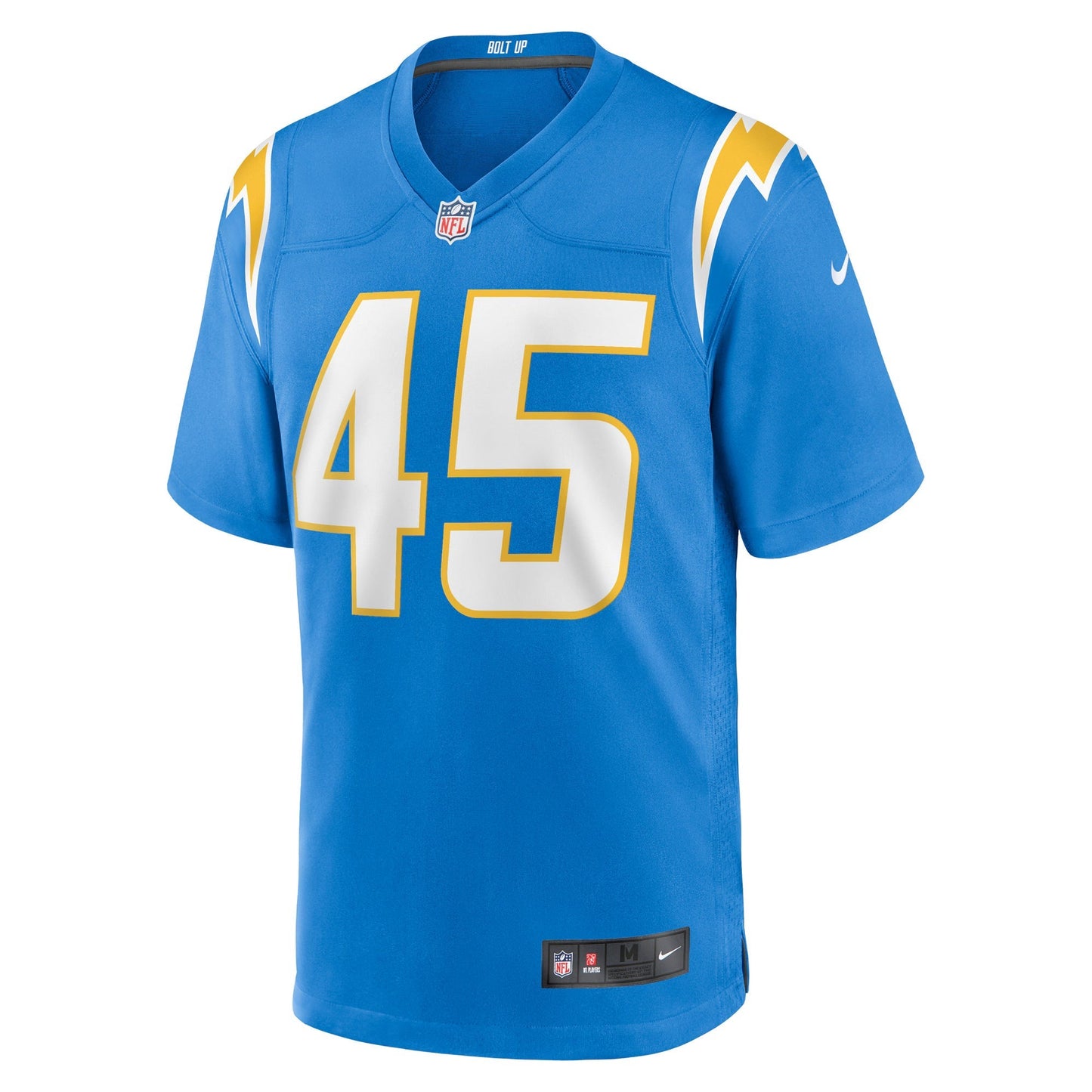 Los Angeles Chargers Tuli Tuipulotu Powder Blue Team Game Jersey