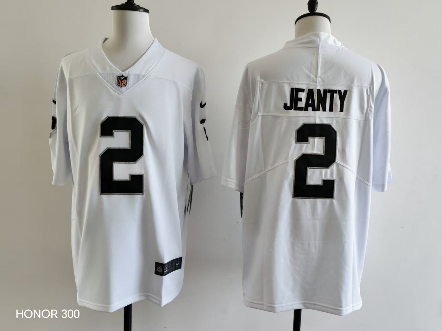 Men's Oakland Raiders Ashton Jeanty  Jersey -  White