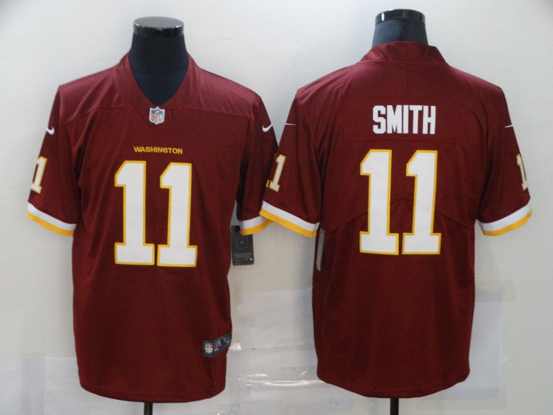 Men's Washington Commanders Alex Smith Red Game Jersey