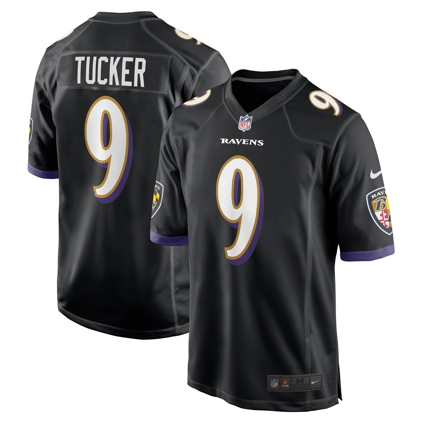Justin Tucker Baltimore Ravens    Game Jersey - Black