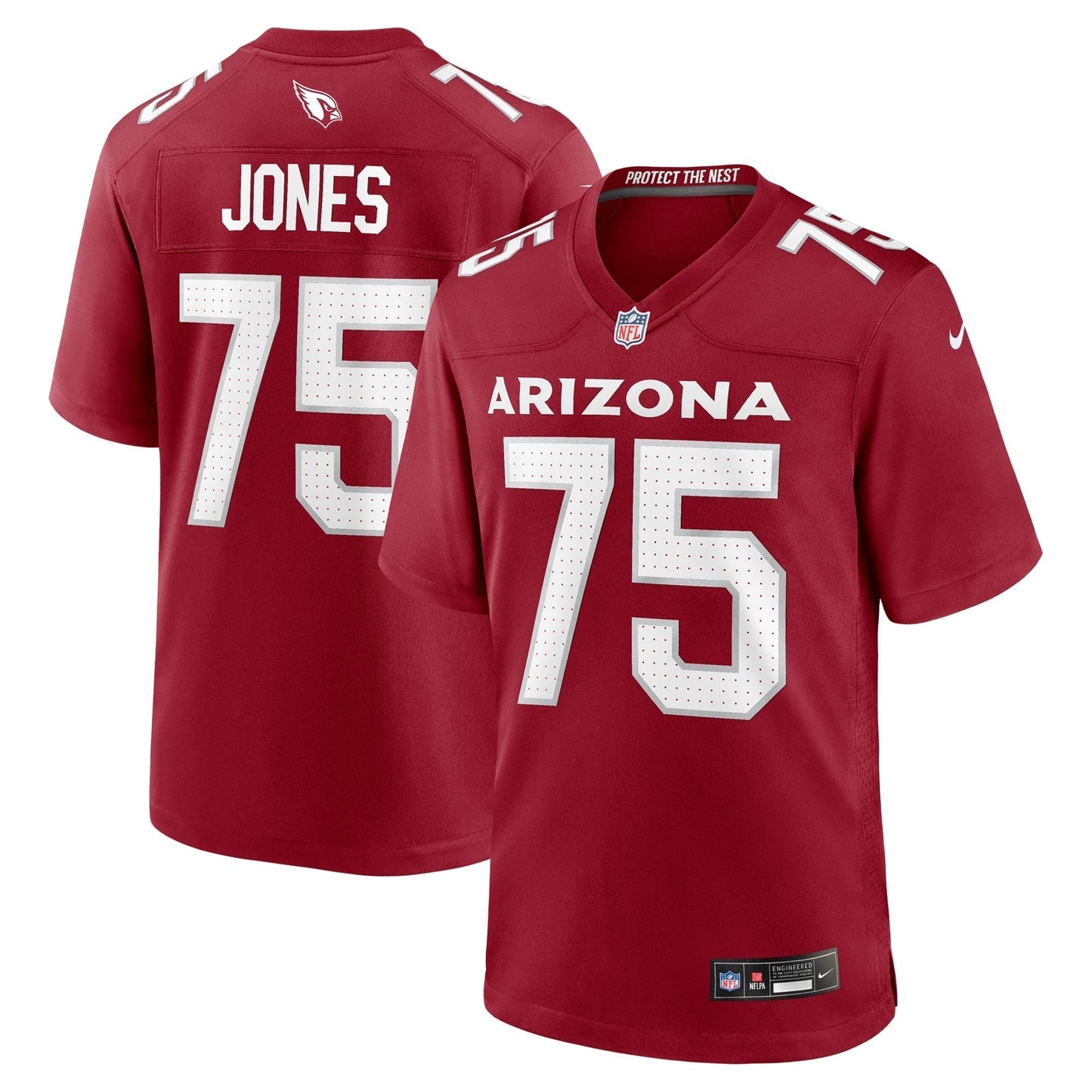Christian Jones Arizona Cardinals  Team Game Jersey -  Cardinal