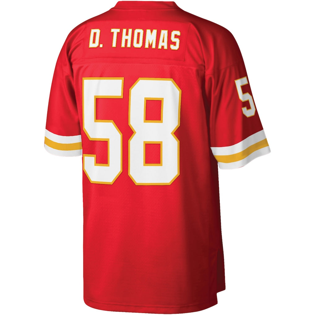 KC.Chiefs #58 Derrick Thomas  Red Legacy Replica Jersey