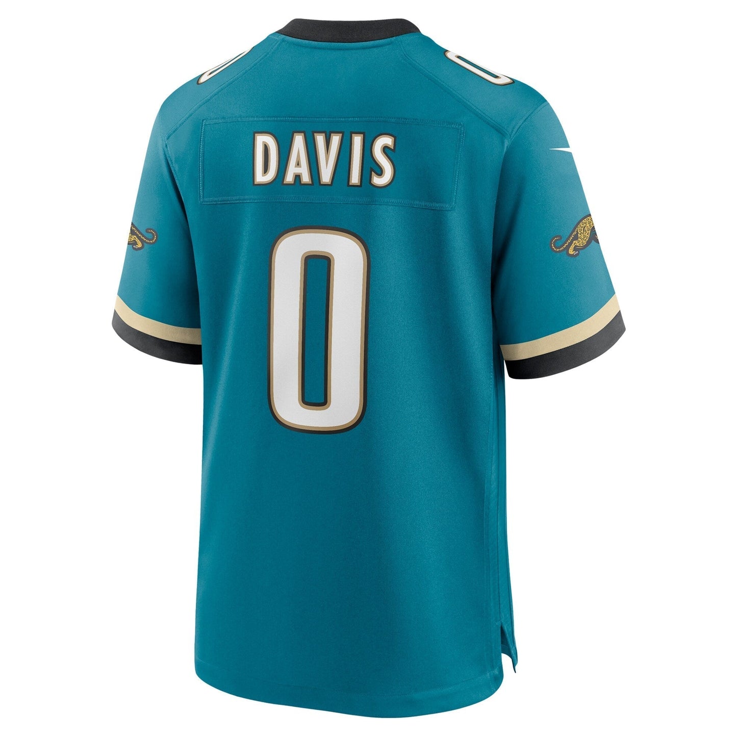 Gabe Davis Jacksonville Jaguars  Prowler Throwback   Game Jersey - Teal