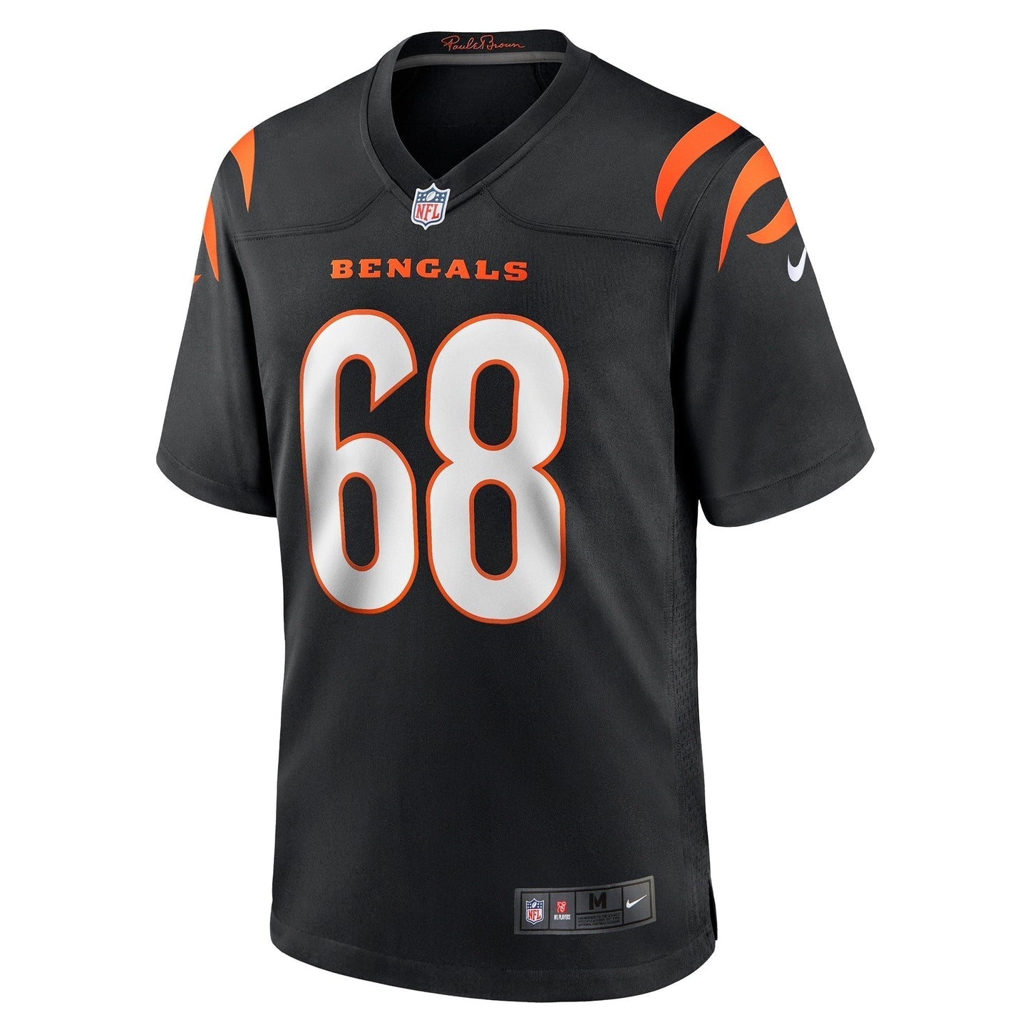 Josh Tupou Cincinnati Bengals  Game   Jersey - Black