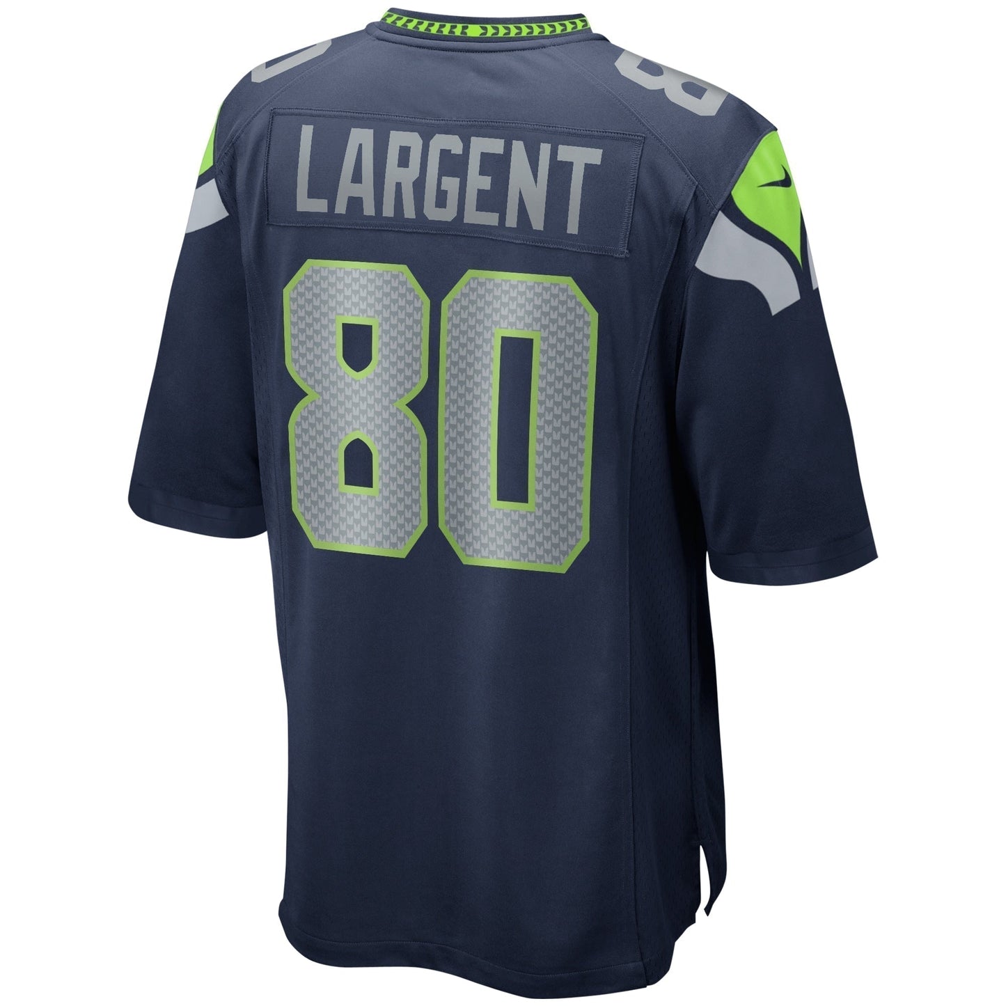 Steve Largent Seattle Seahawks  Game Retired   Jersey - College Navy