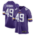 Seth Vernon Minnesota Vikings  Game Jersey -  Purple