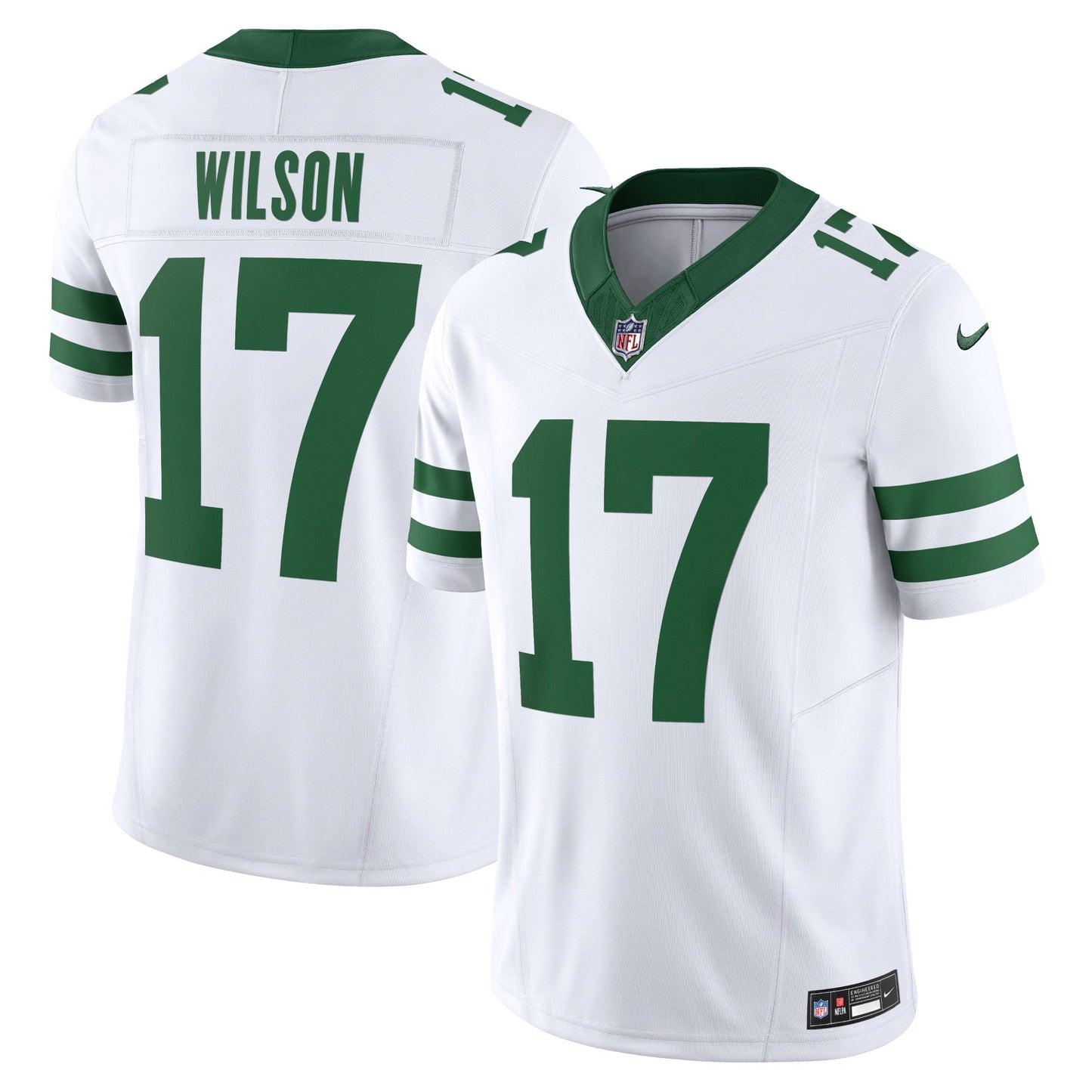 Garrett Wilson New York Jets  Vapor F.U.S.E. Limited Jersey  - Legacy White