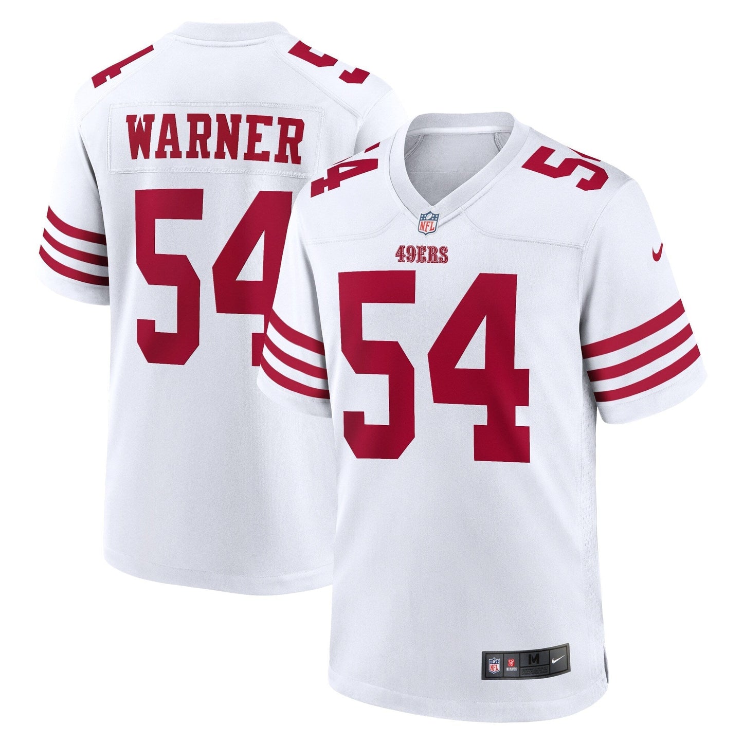 Fred Warner San Francisco 49ers    Game Jersey - White