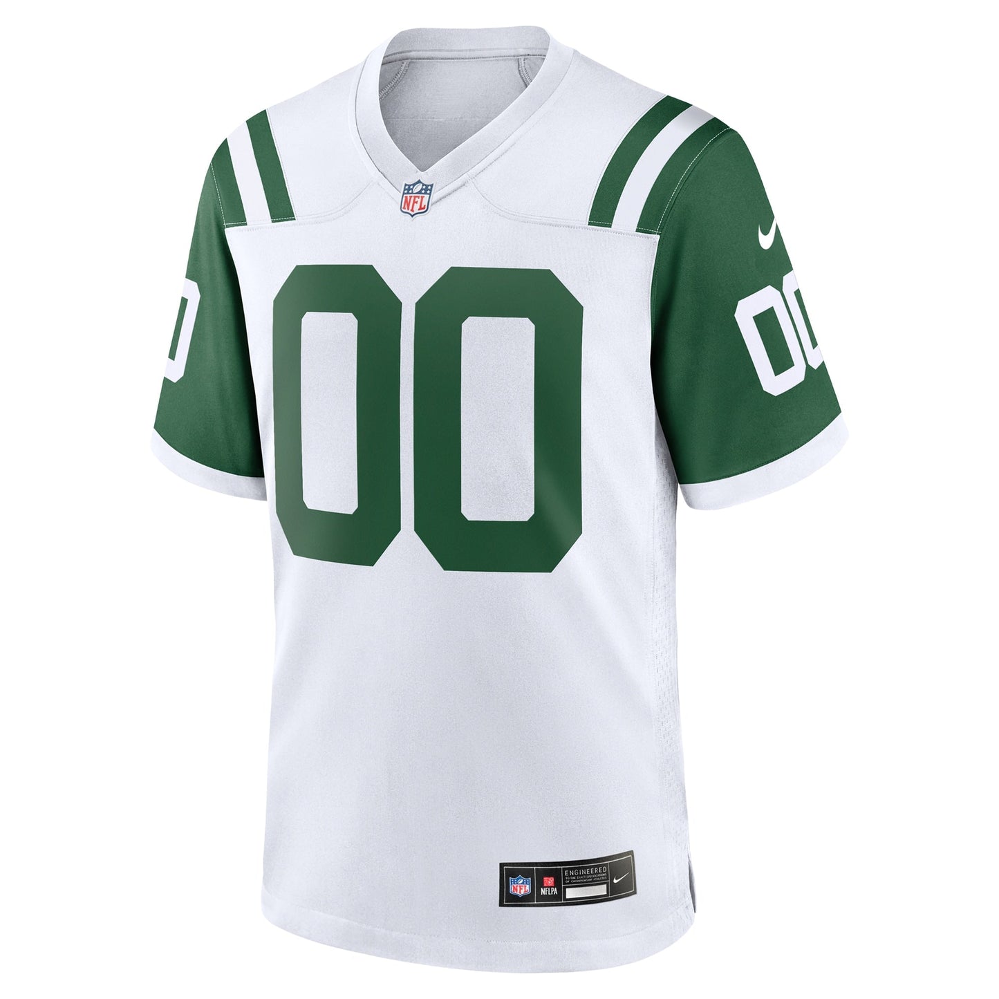 New York Jets  Classic Alternate Custom Replica Jersey - White