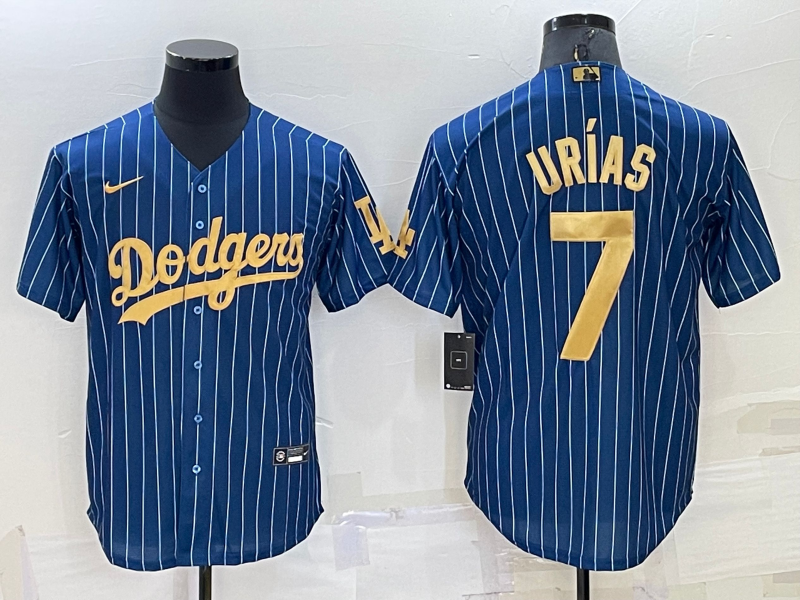 Men's Los Angeles Dodgers Julio Urias Blue Game Jersey