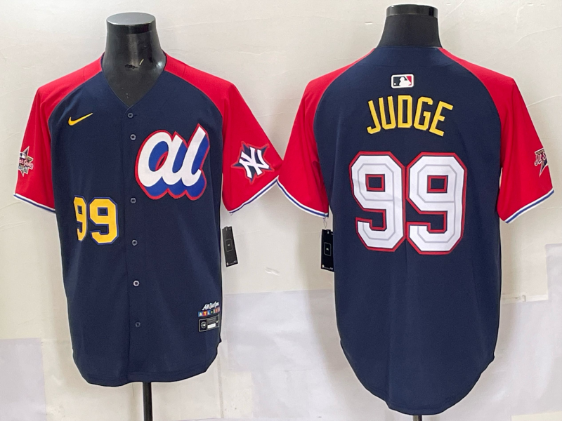Men's American League Aaron Judge Navy 2025 All-Star Edition Game Jersey